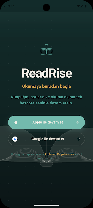 ReadRise: Kitap Okuma Screenshot 0