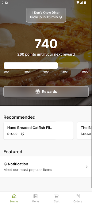 I Don't Know Diner Screenshot 0