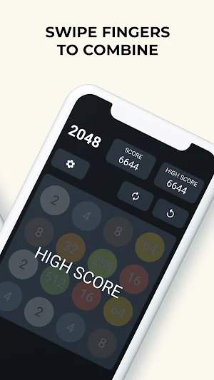 2048 Number puzzle game Screenshot 2