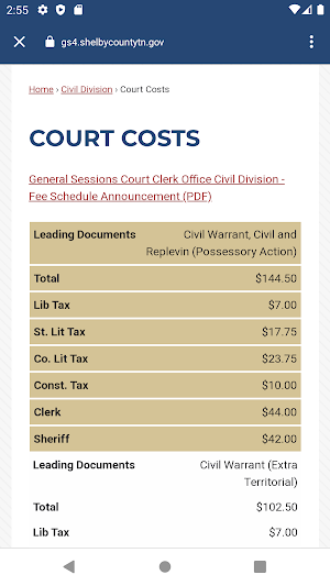 GS Court Clerk’s Office Screenshot 1