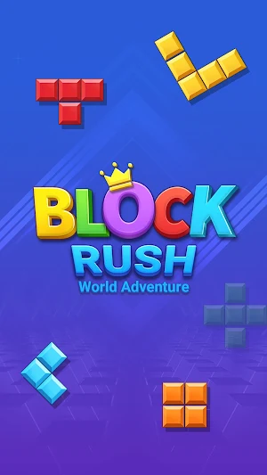 Block Rush - World Adventure Screenshot 0