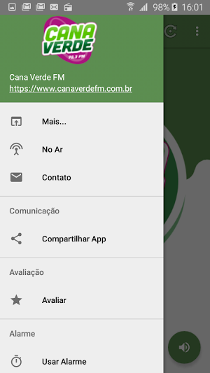 Cana Verde FM Screenshot 1