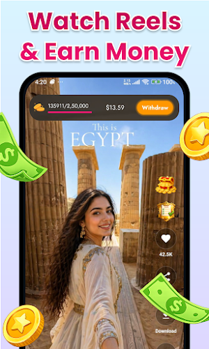 FreeReels - Watch to Earn Cash Screenshot 1
