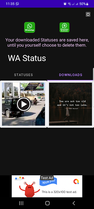 WhatsApp Status Screenshot 2