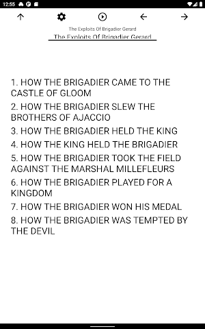 Book, The Exploits Of Brigadie Screenshot 2