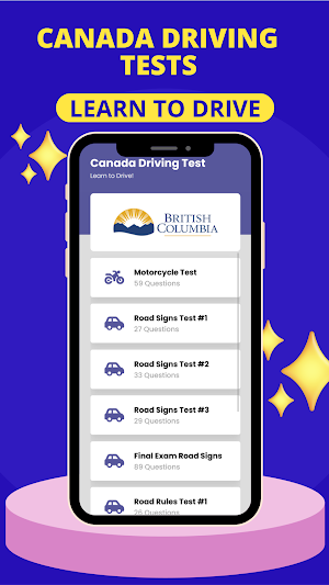 Canada Driving Test 2023 Screenshot 0