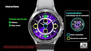 JW028 jwstudio watchface Screenshot 2