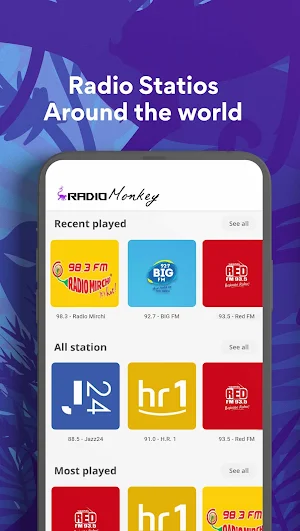 Simple Radio Fm - Free Live FM Radio & Music App Screenshot 2