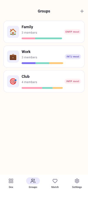 TypeDex: Personality Type Dex Screenshot 3
