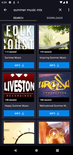 Mp3 Player & Music Downloader Screenshot 0