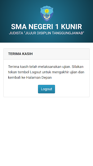 Exam Client SMANSAKU Screenshot 2