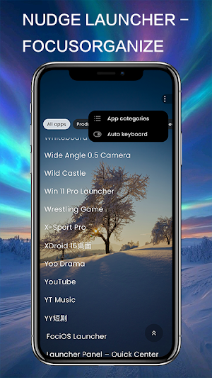 Nudge Launcher - FocusOrganize Screenshot 3