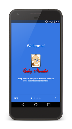Baby Monitor. Video and Audio Stream via Wi-Fi Screenshot 2