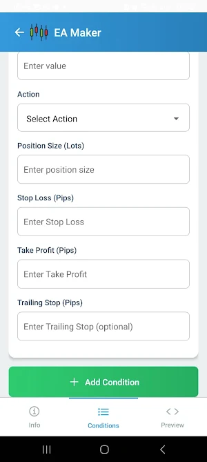 EA Maker - Trading bot builder Screenshot 3