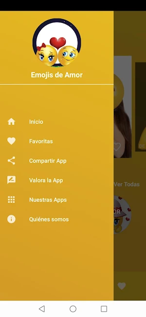 Emojis de Amor Screenshot 1