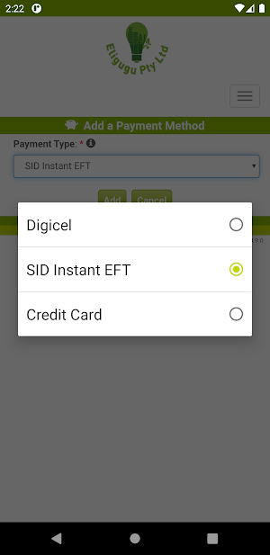 Eligugu Prepaid Screenshot 0