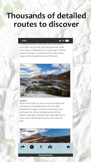 Walkhighlands Screenshot 0
