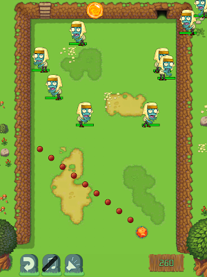Ballz vs Zombies, zap the zombie fun Screenshot 1