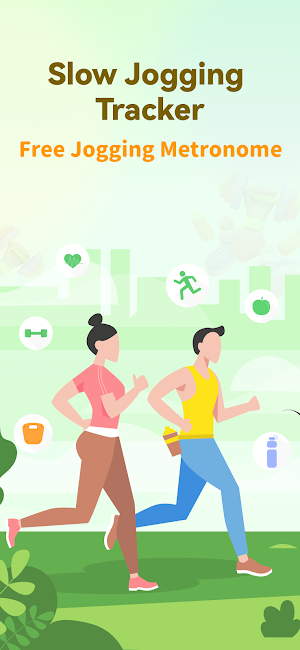 Slow Jogging Tracker &Timer Screenshot 0
