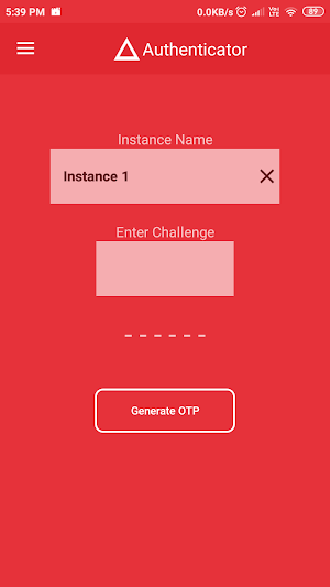 ARCON Authenticator Screenshot 1