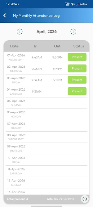 Payroll Screenshot 1