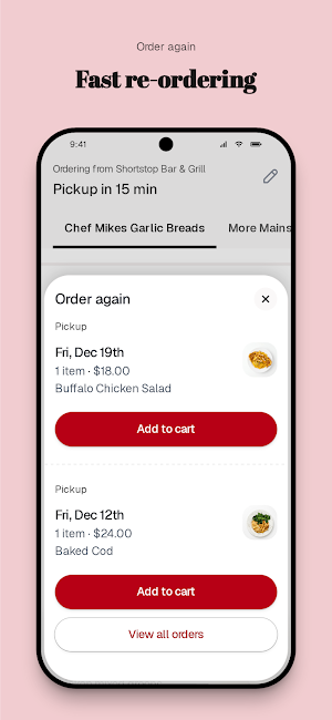Shortstop Bar & Grill To Go Screenshot 3