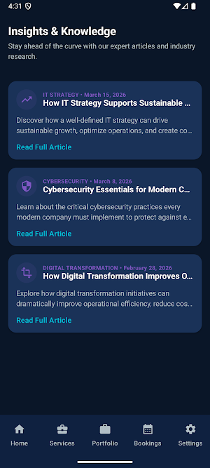 Naseehah Consulting Screenshot 1