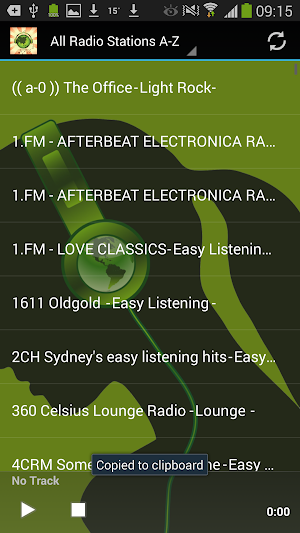 Easy Listening Radio Stations Screenshot 1