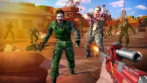 Zombie Shooter: Dead Army War Screenshot 2