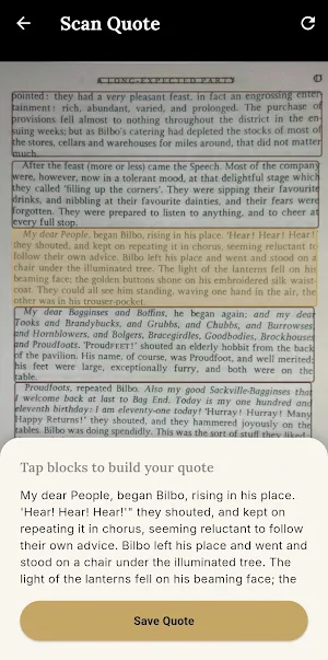 QuoteLine App Screenshot 2