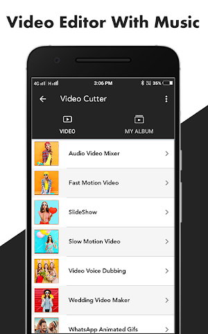 Video Editor With Music Screenshot 2