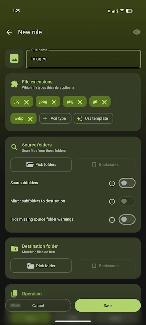 FilePipe: Auto Files Organizer Screenshot 3