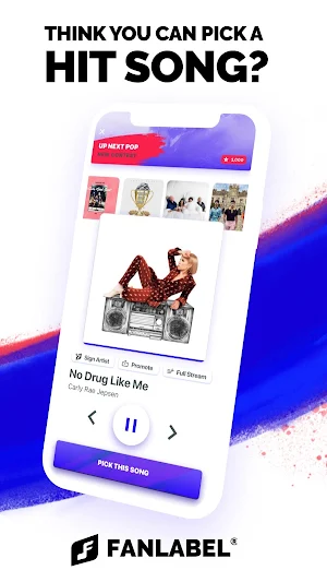 FanLabel - Daily Music Contests Screenshot 0