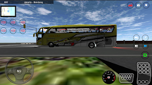 Bus Basuri Pecel Balap Game Screenshot 0