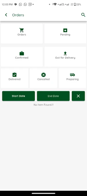 TransEat Partner App Screenshot 3