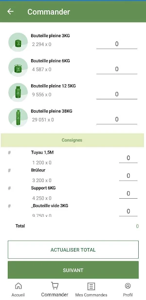 RapidGaz Screenshot 1