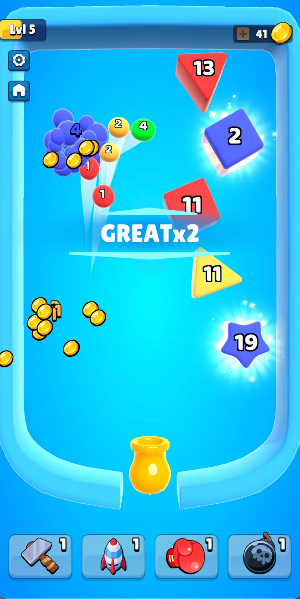 Merge Brick Breaker Screenshot 2