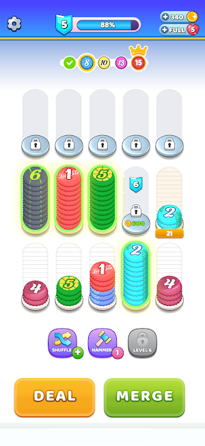 Cap Sort Screenshot 2