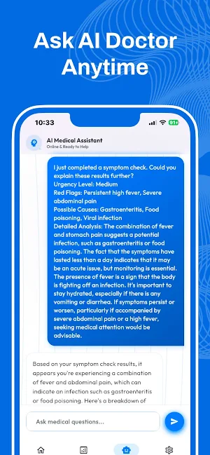 AI Doctor & Symptom Checker Screenshot 2