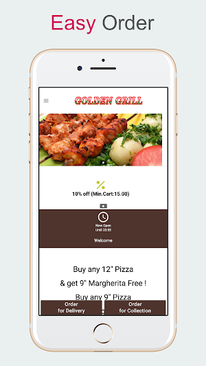Golden Grill Newport Screenshot 0