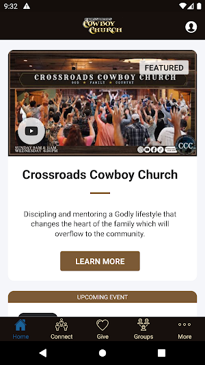 Crossroads Cowboy Church Screenshot 0