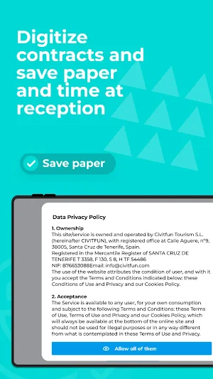 Civitfun T-Paperless Screenshot 2