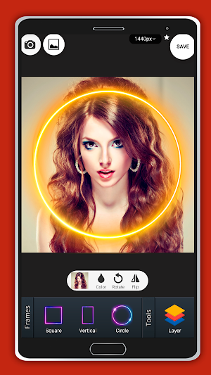 Neon Photo Editor Screenshot 3