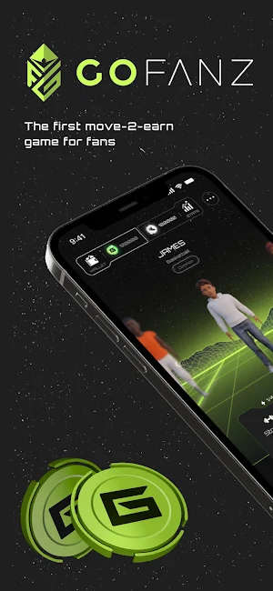 GoFanz - earn by walking Screenshot 0