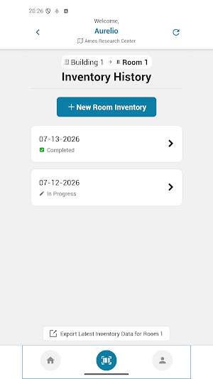 Chemical Inv Scanner Screenshot 0