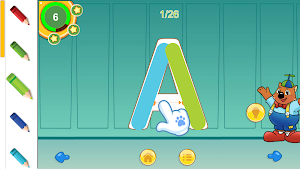 Coloring Wally Wombats Screenshot 2