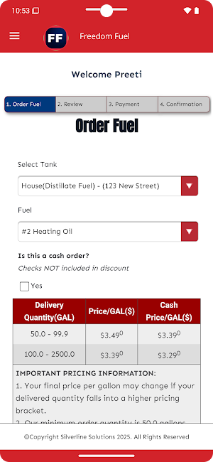 Freedom Fuel Screenshot 1