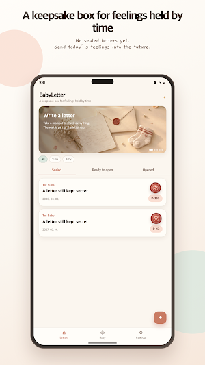 BabyLetter Screenshot 1