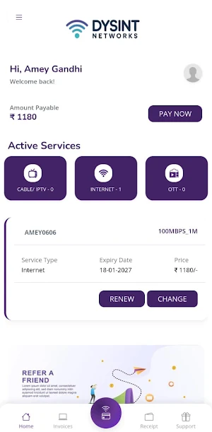 Dysint Networks Screenshot 2