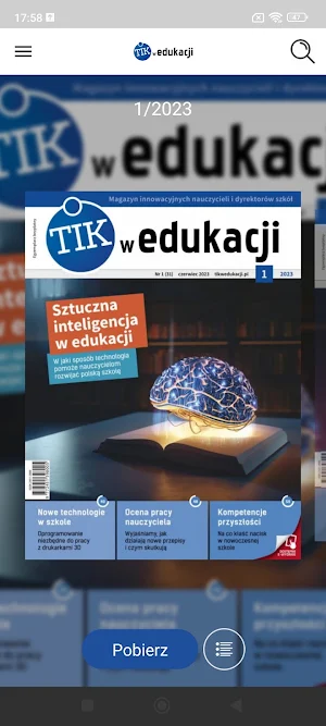 TIK w Edukacji Screenshot 1